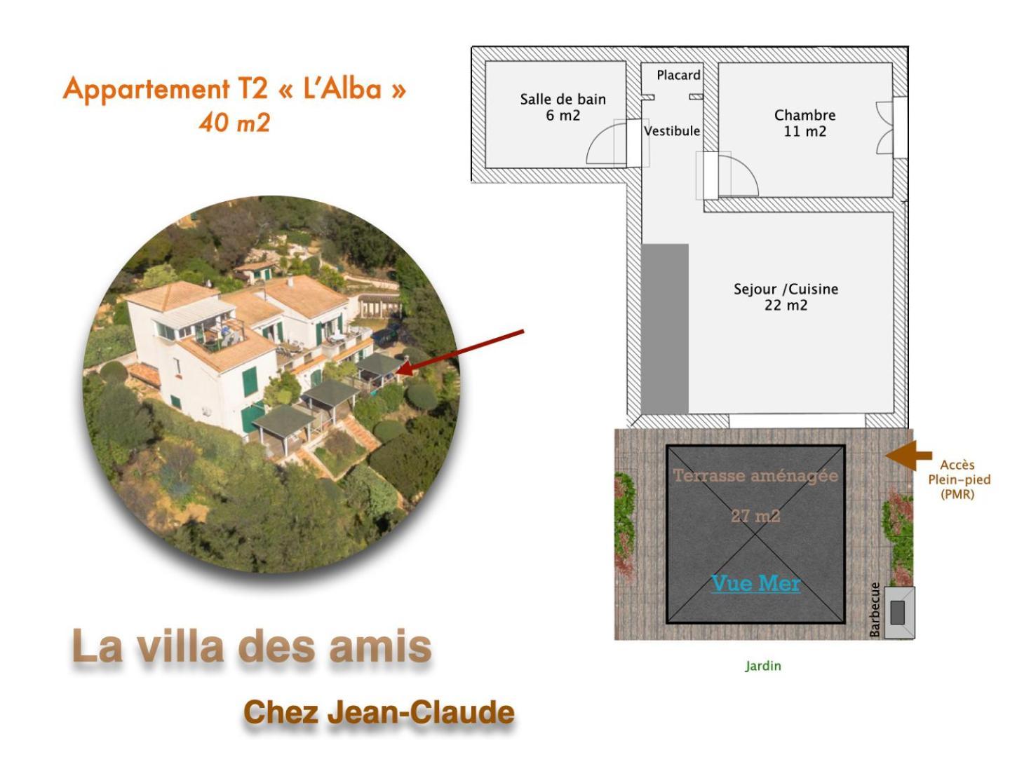 Chez Jean Claude La Villa Des Amis Olmeto  Luaran gambar